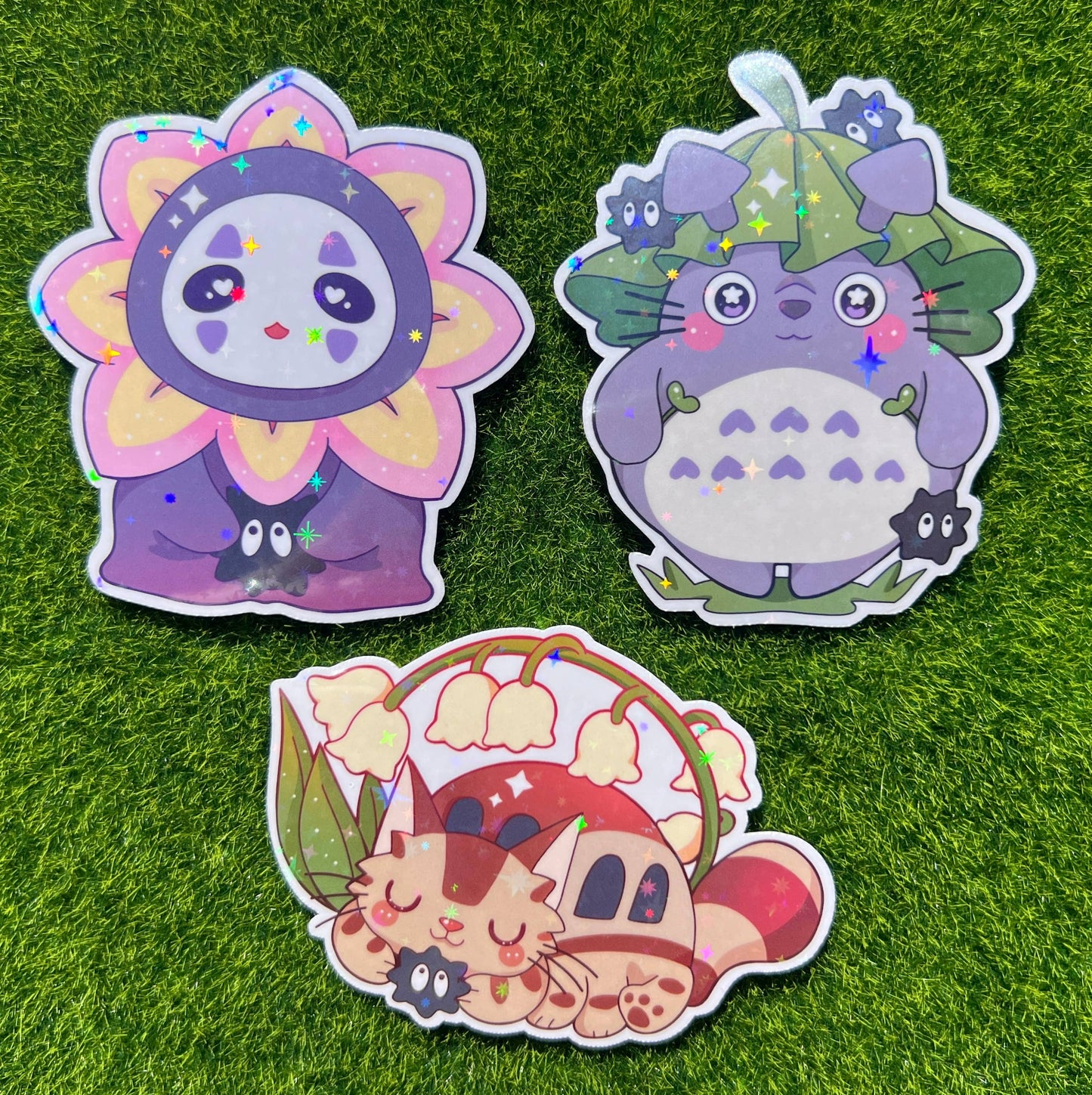Spring Ghibli Sticker Totoro