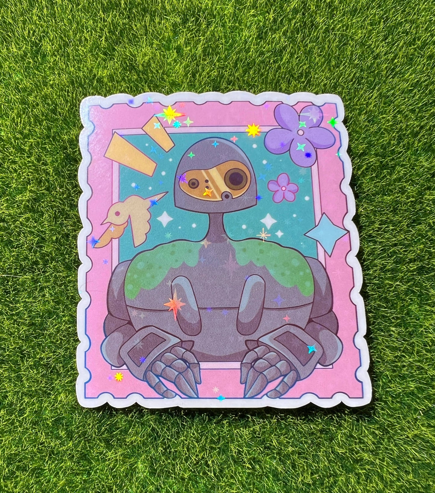 Studio Stamp Sticker Robot