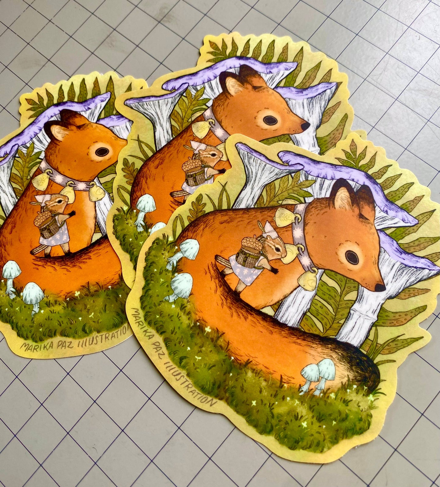 ART Forest Friends Sticker