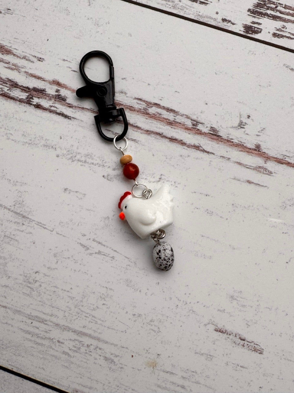 Chicken & Egg Single Stitch Marker