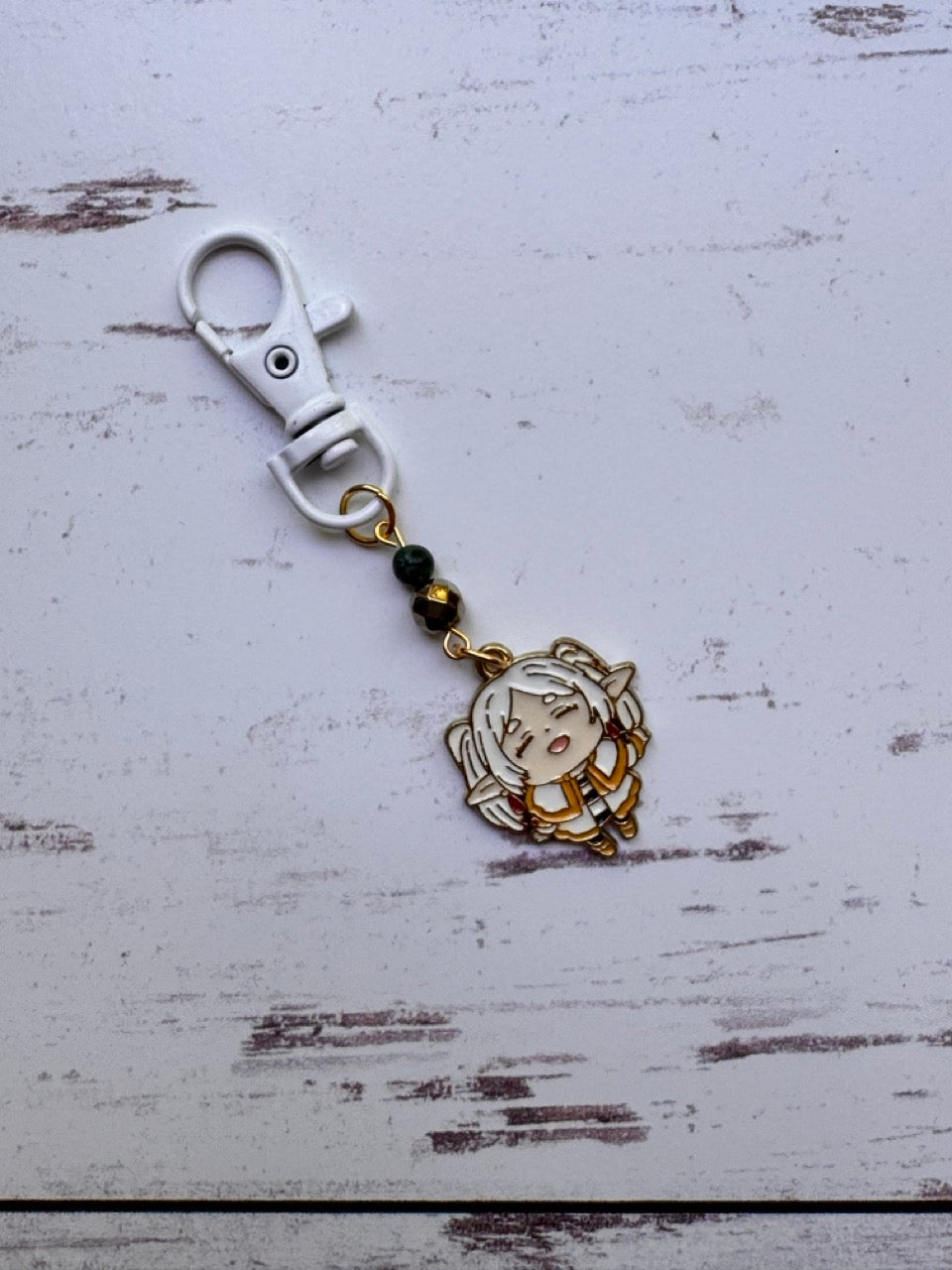 Enamel Cute Mage Elf Single Stitch Marker