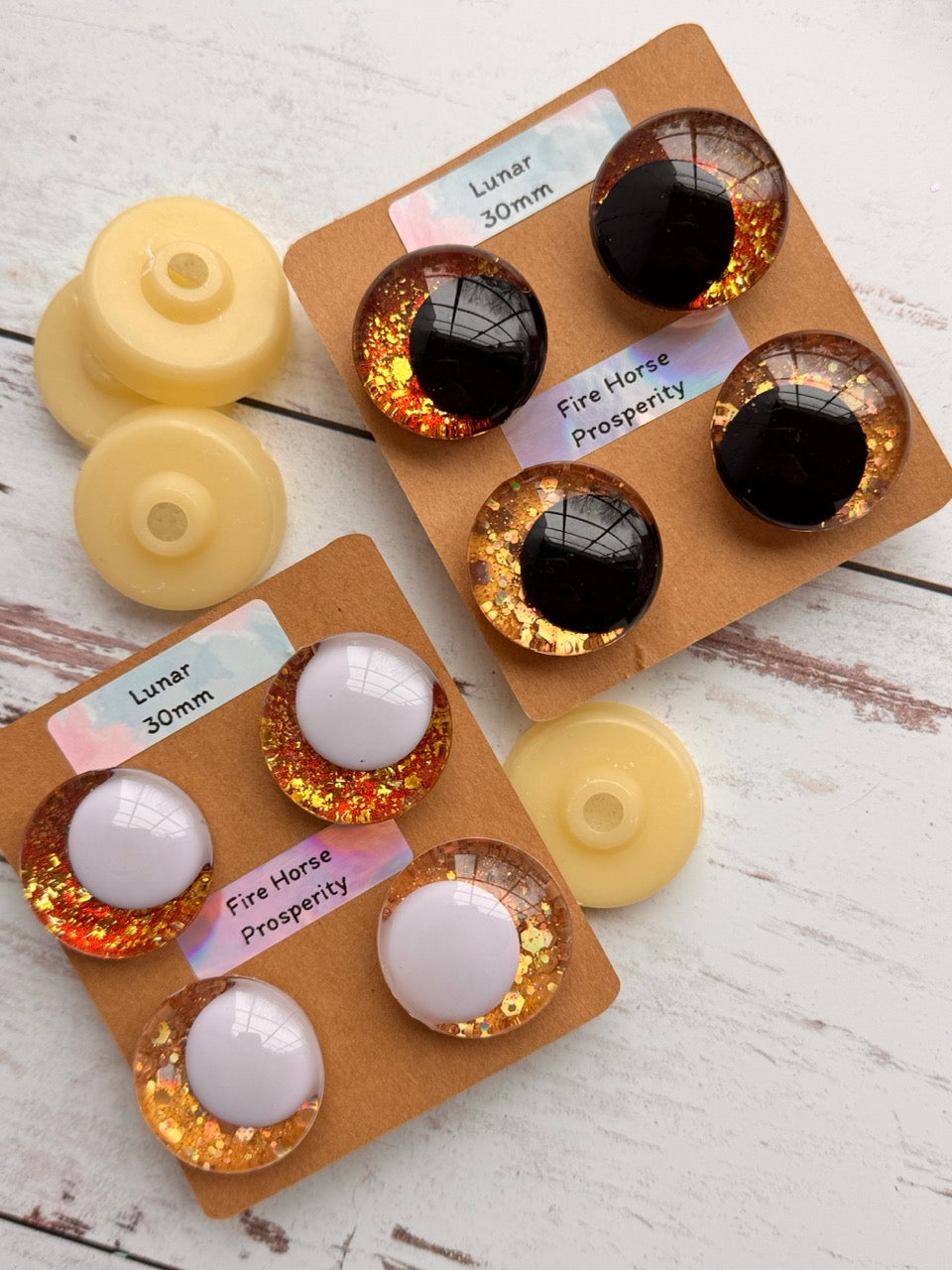 LUNAR 30mm Safety Eyes 2 Pack