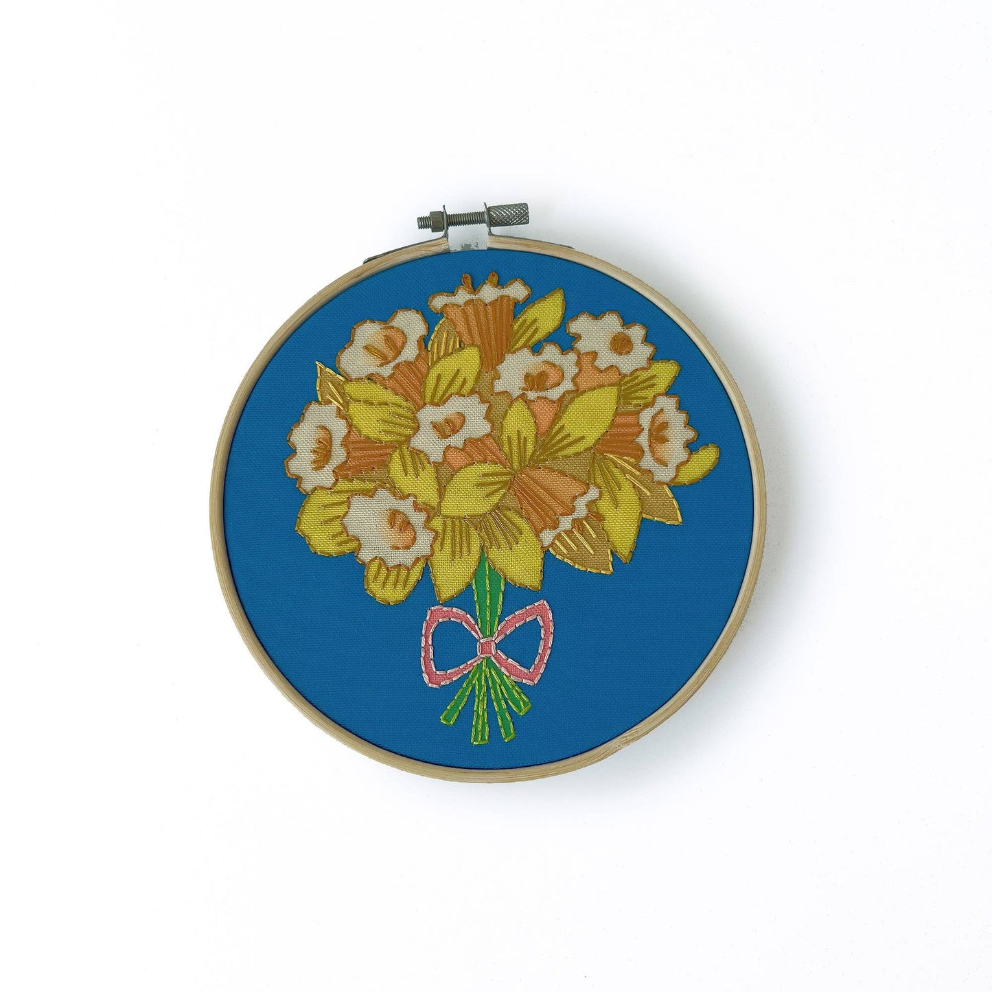 Daffodil Cozy Craft Embroidery Kit