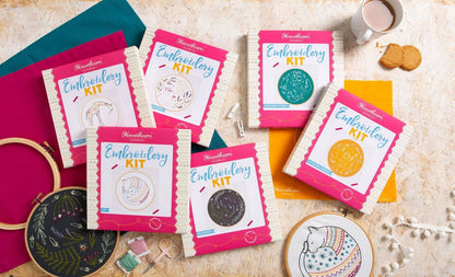 Sheep Embroidery Kit | Complete Craft Kit for Beginners