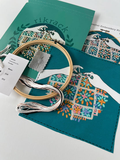 Crochet Cozy Craft Embroidery Kit