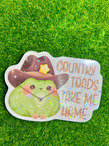 Country Toads Sticker