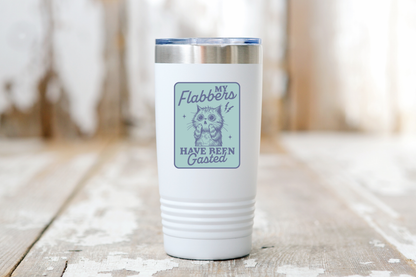 My Flabbers Have Been Gasted Sticker - anxiety, cat, kitten