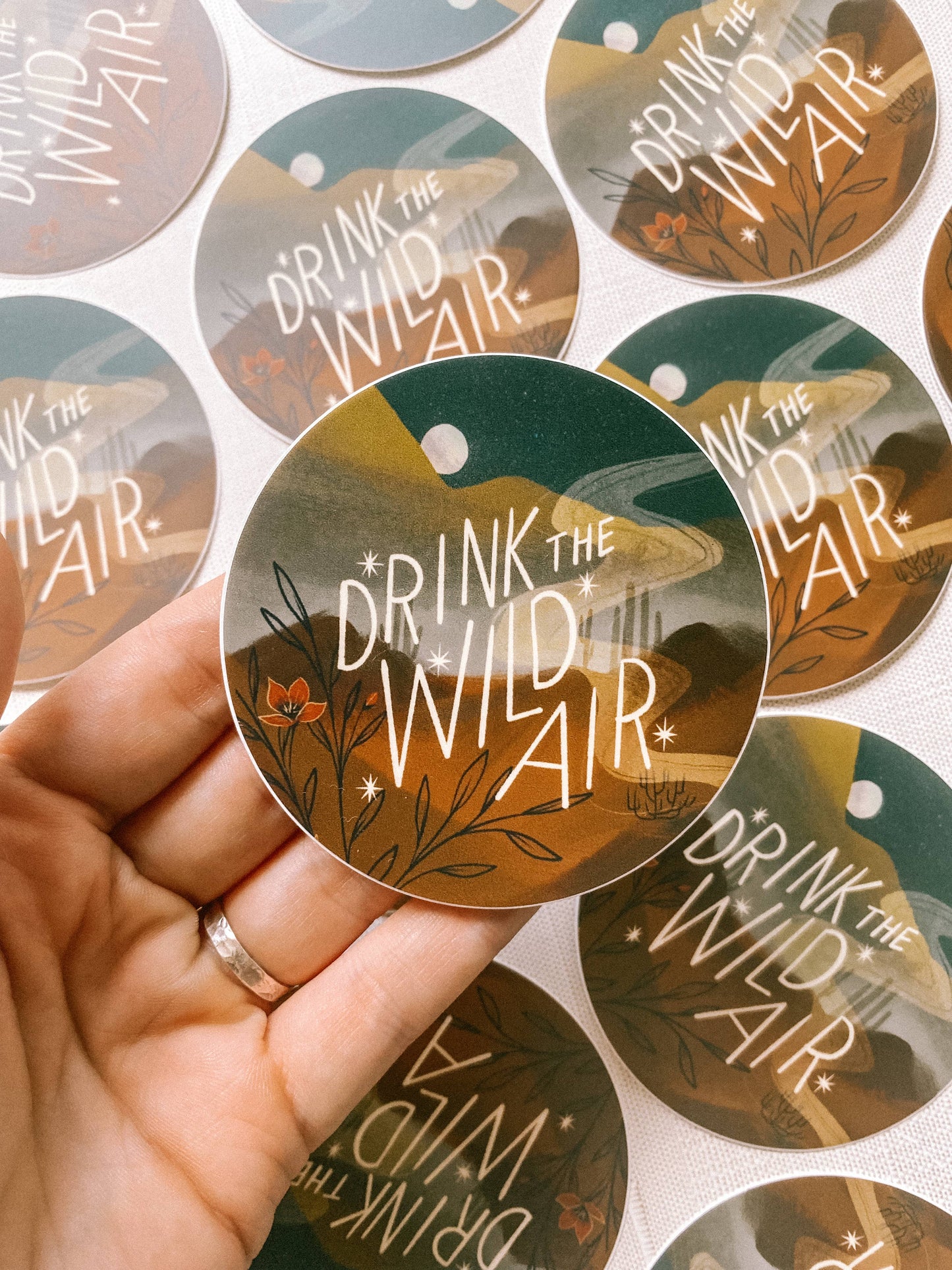 Drink the Wild Air Vinyl Sticker