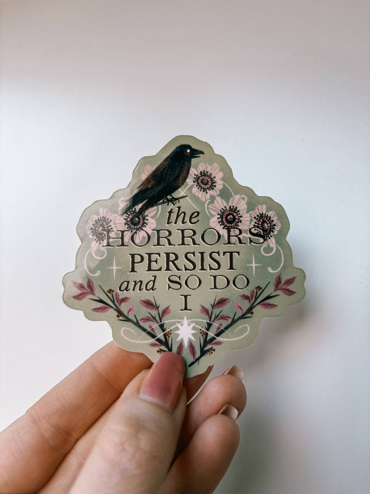 Vinyl Sticker: The Horrors - 3"