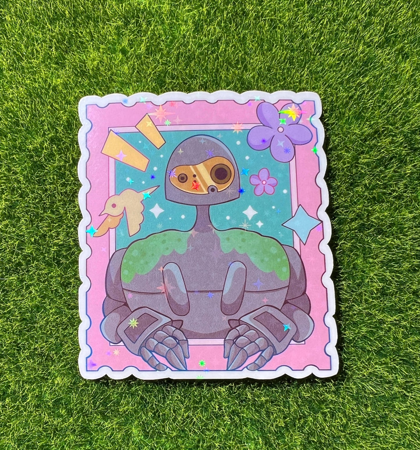 Studio Stamp Sticker Robot