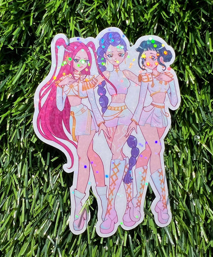 Hunter Girls Sticker