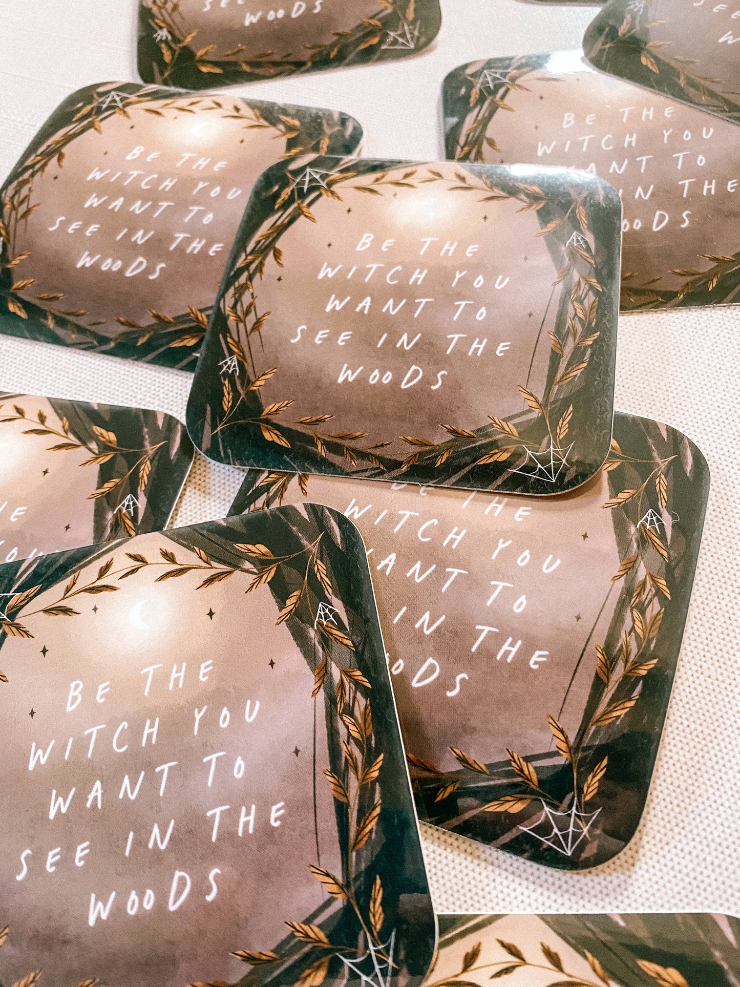 Vinyl Sticker: Be the Witch - 3" glossy finish