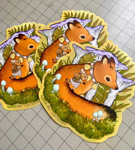 ART Forest Friends Sticker