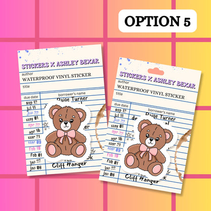 Leave Me Alone to Make Silly Little Things Waterproof Vinyl Sticker