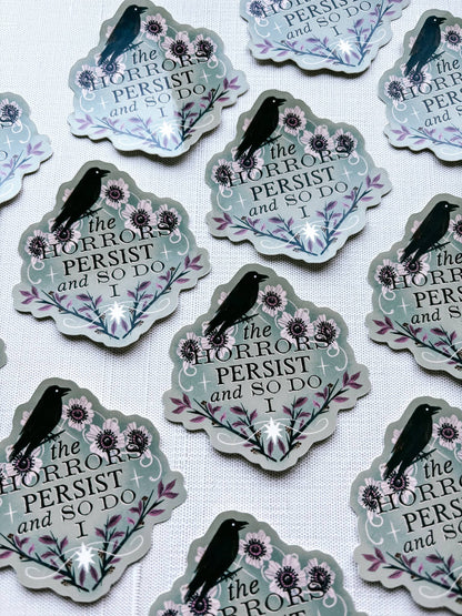 Vinyl Sticker: The Horrors - 3"