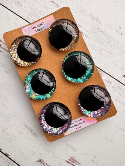 35mm Safety Eyes 3 Pack: Assorted Colors