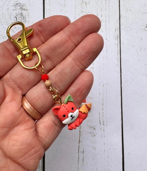 Fox Single Stitch Marker