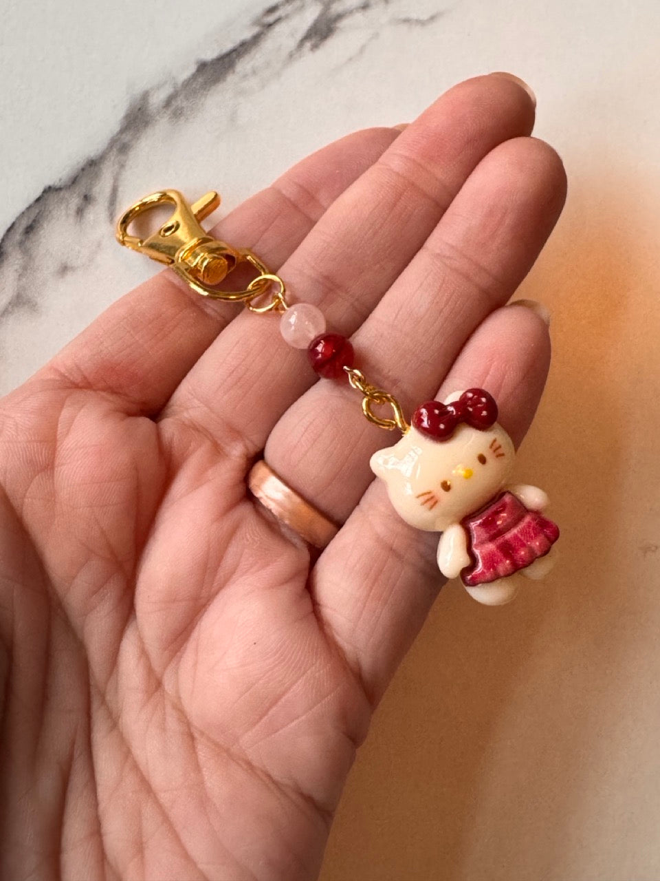 Cute Cat Girl Resin Single Stitch Marker