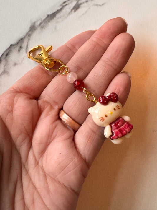 Cute Cat Girl Resin Single Stitch Marker