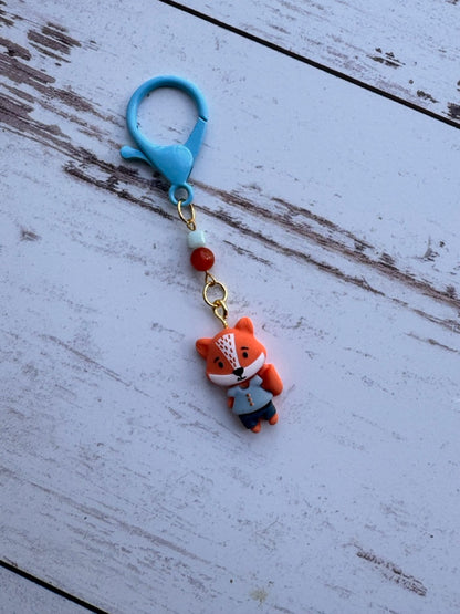 Fox Character Single Stitch Marker