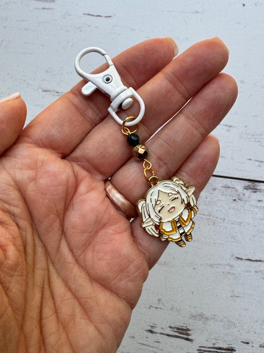 Enamel Cute Mage Elf Single Stitch Marker