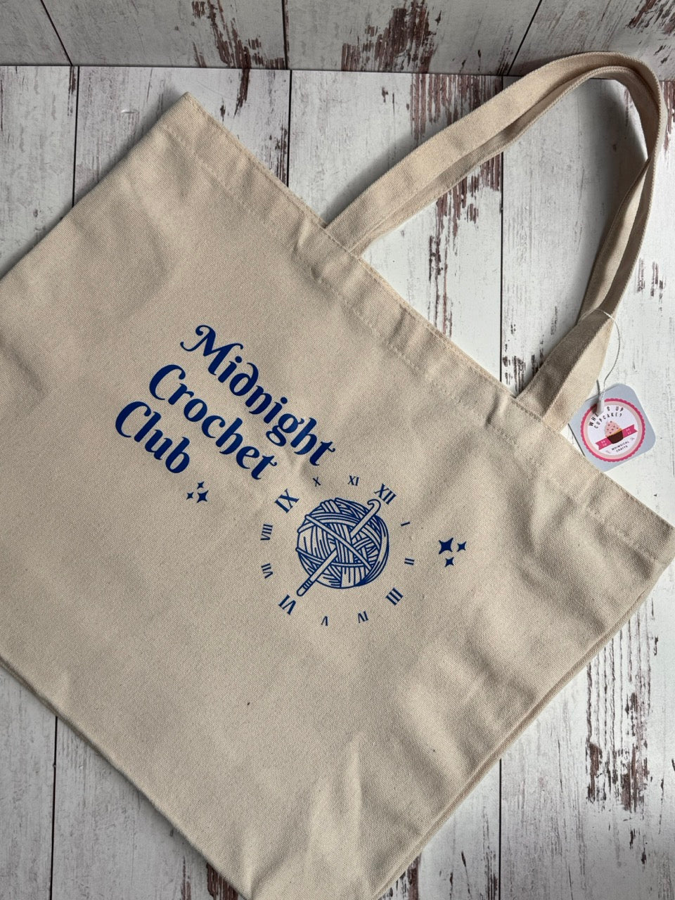 Tote: Midnight Crochet Club Canvas