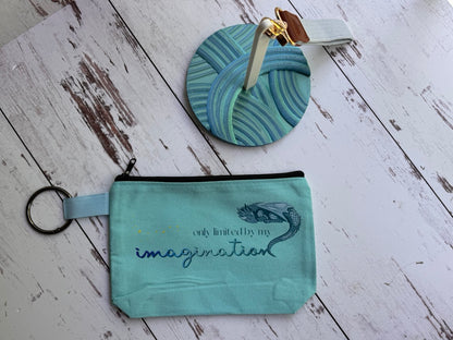 Yarn Ball: Portable Yarn Spinner with Carrying Pouch