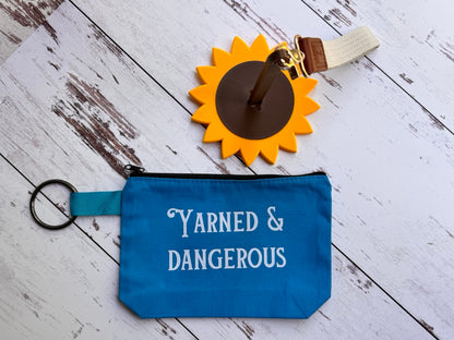 Sunflower: Portable Yarn Spinner with Carrying Pouch