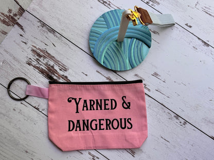 Yarn Ball: Portable Yarn Spinner with Carrying Pouch