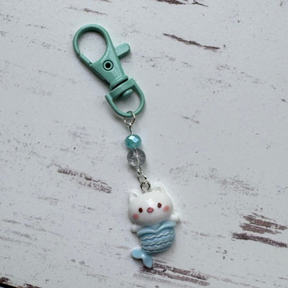 Meowmaid Kitty Cat Mermaid Single Stitch Marker