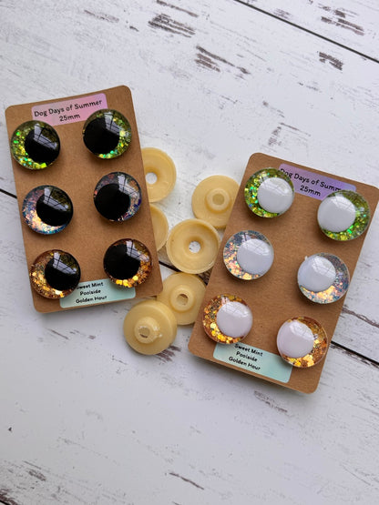 Sinker Eyes DOG DAYS OF SUMMER Assorted Sizes: August Collection