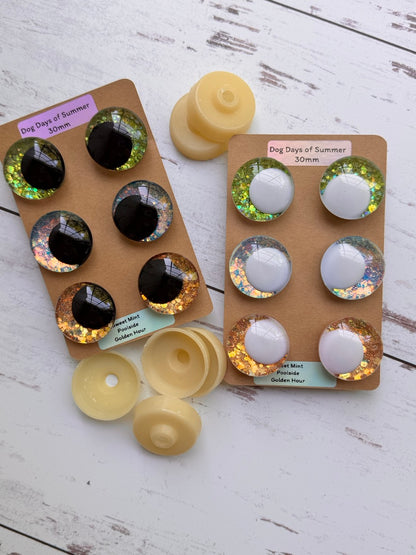 Sinker Eyes DOG DAYS OF SUMMER Assorted Sizes: August Collection