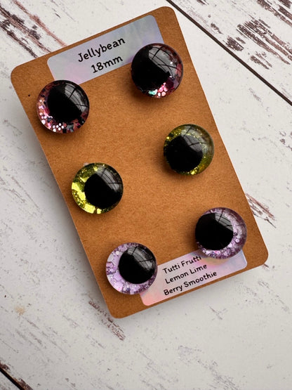 18mm Safety Eyes 3 Pack: Assorted Collections