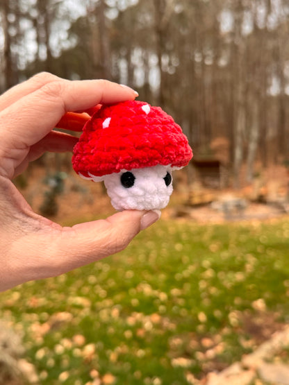 Crochet Plush Mushroom Fidget Pop