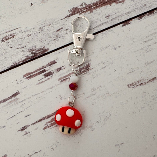 Mushroom Buddy Single Stitch Marker