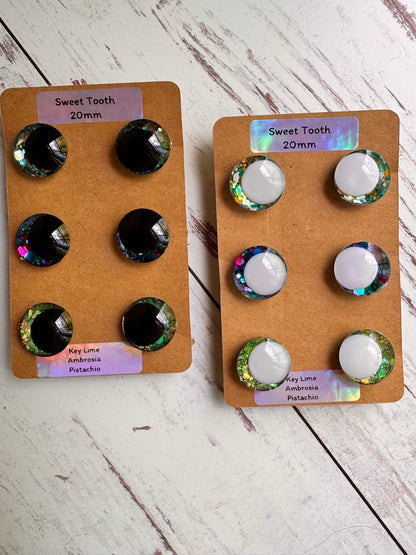 20mm Safety Eyes 3 Pack: Assorted Colors