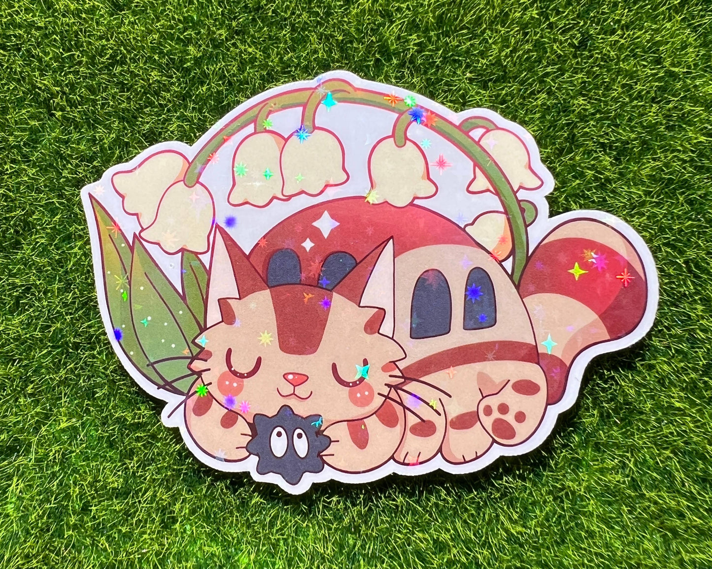 Spring Ghibli Sticker Cat Bus