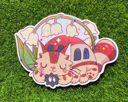 Spring Ghibli Sticker Cat Bus