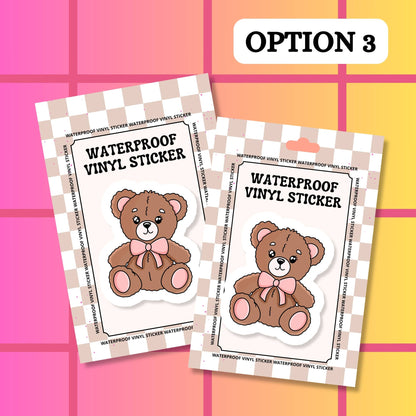 Leave Me Alone to Make Silly Little Things Waterproof Vinyl Sticker