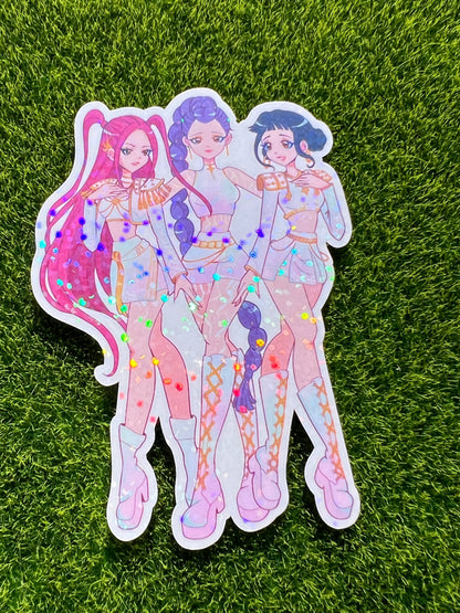 Hunter Girls Sticker