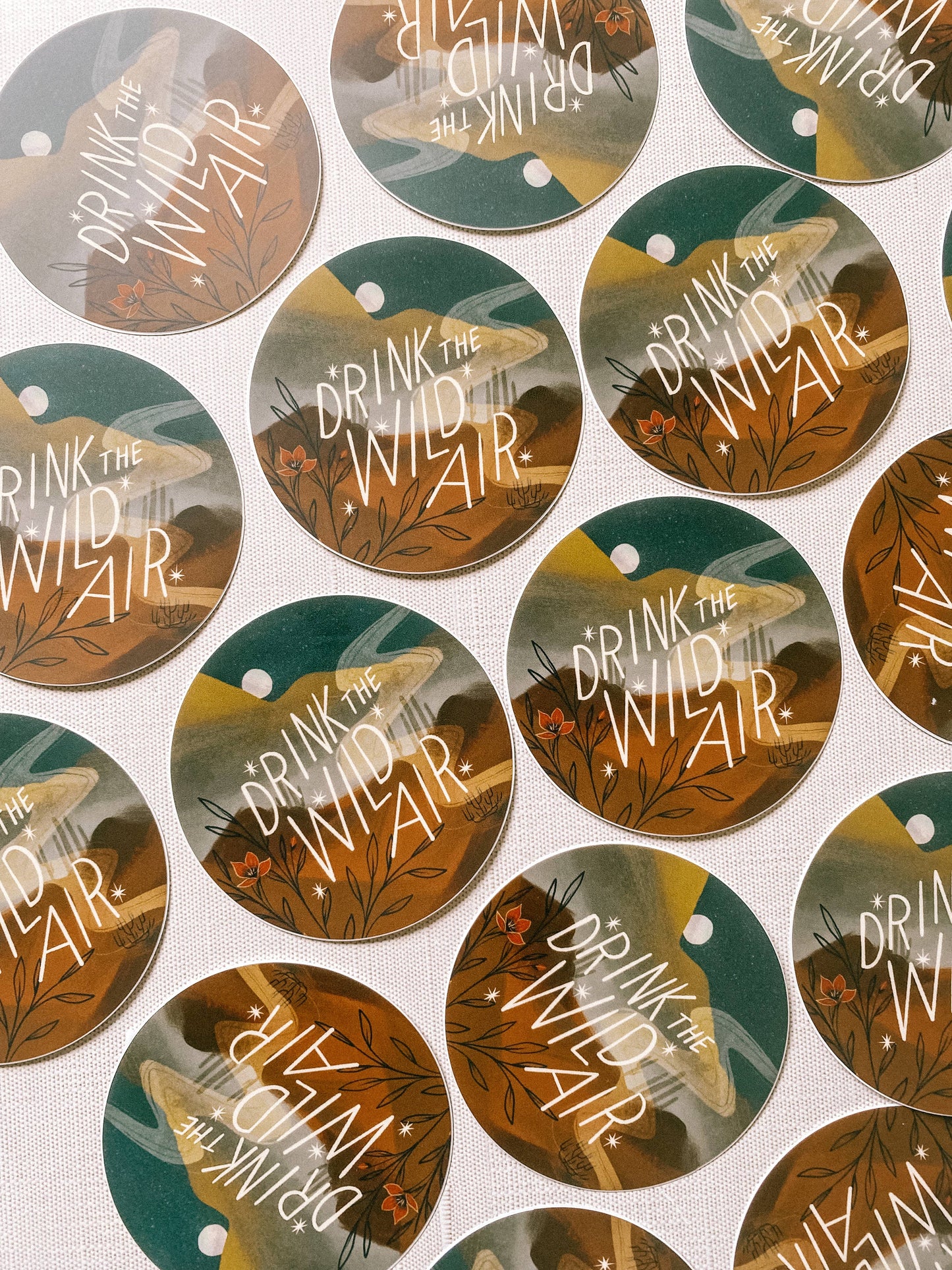 Drink the Wild Air Vinyl Sticker