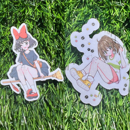 Ghibli Girls Stickers Kiki