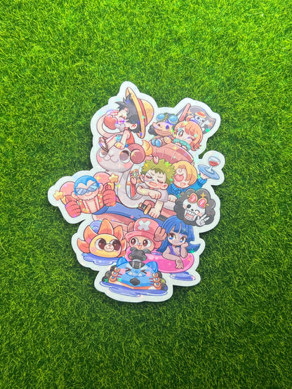 King Of Pirates Crew Sticker