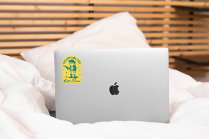 You Just Yeed Your Last Haw Sticker - frog, sheriff, western