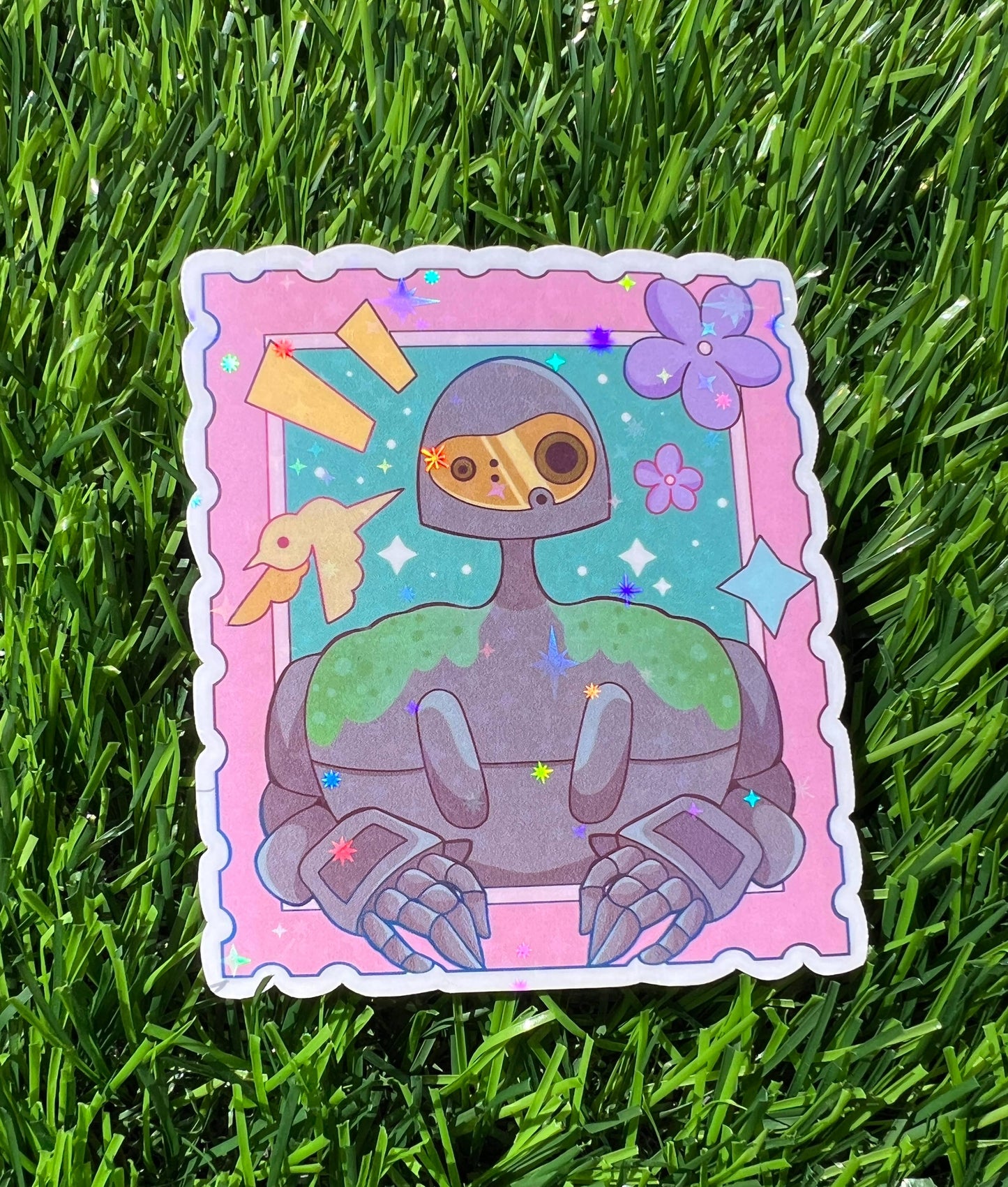 Studio Stamp Sticker Robot