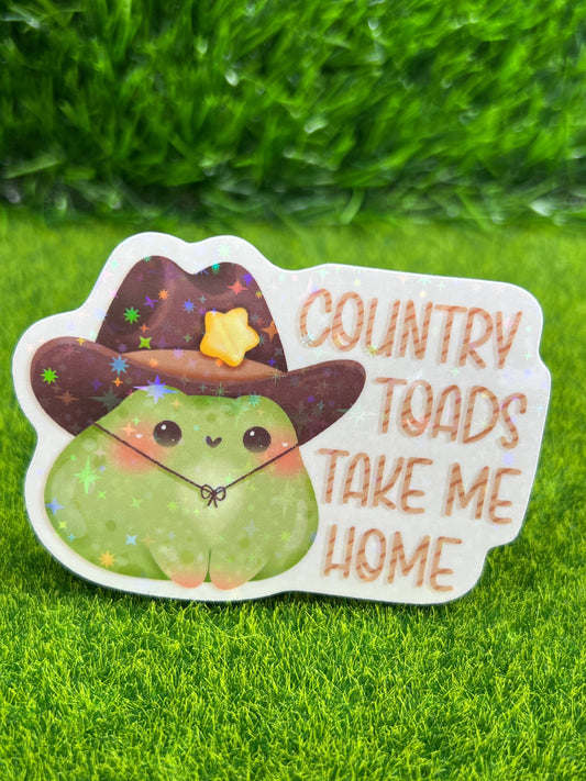 Country Toads Sticker
