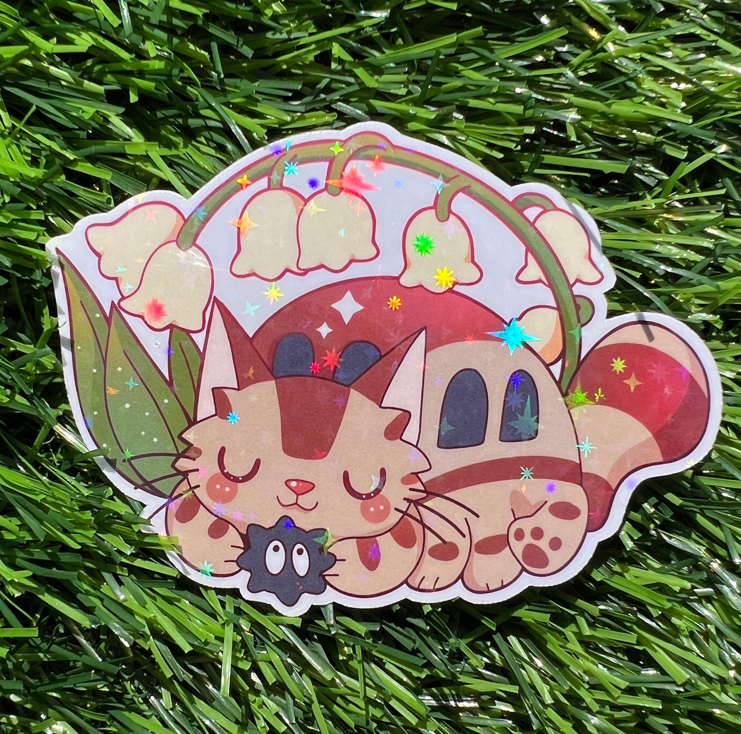 Spring Ghibli Sticker Cat Bus
