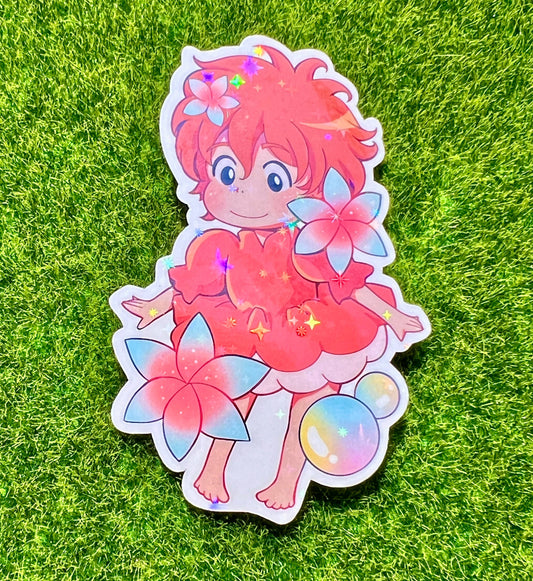 Spring Ghibli Sticker Ponyo